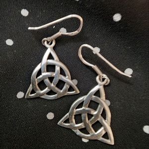 Celtics Sterling Silver Earrings